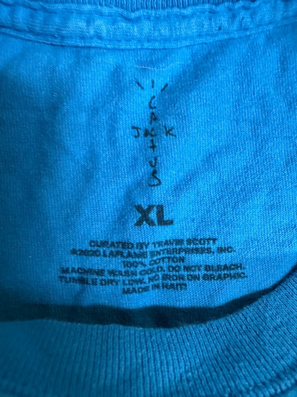 Cactus Jack Travis Scott x McDonald's All American '92 T-Shirt Size XL - Picture 6 of 7